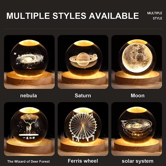 Calming LED Lamp Ball - Night Light